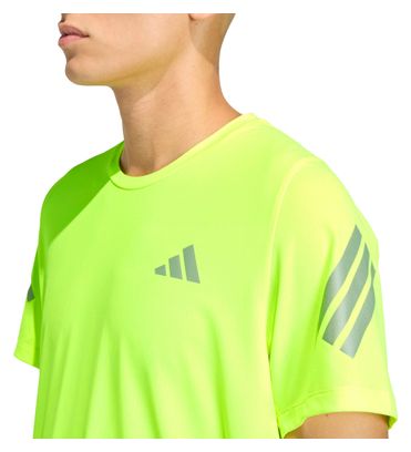 Maglia a maniche corte adidas adi365 Climacool gialla da uomo