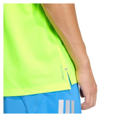 Maglia a maniche corte adidas adi365 Climacool gialla da uomo