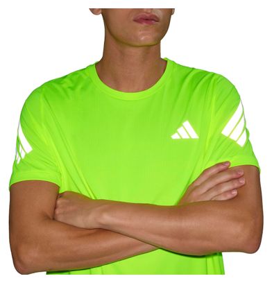 Maglia a maniche corte adidas adi365 Climacool gialla da uomo