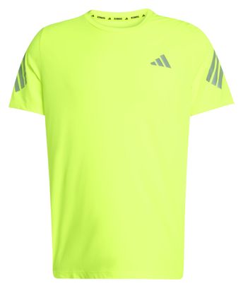 Maglia a maniche corte adidas adi365 Climacool gialla da uomo