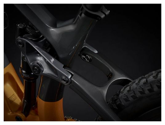 Trek Fuel EX 9.8 Full Suspension MTB Sram GX Eagle 12S 29'' Lithium Grau / Orange 2021