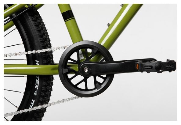 Scamp HighFox microSHIFT Mezzo 8V 24'' Khaki Grün Kinder-Mountainbike