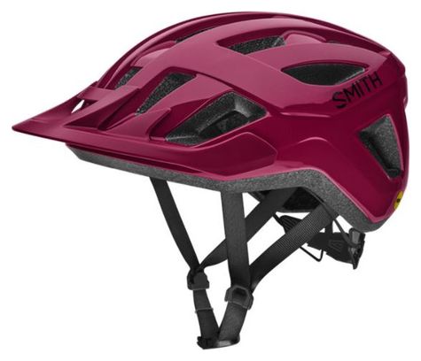 Casco Smith Convoy Mips Merlot / Morado