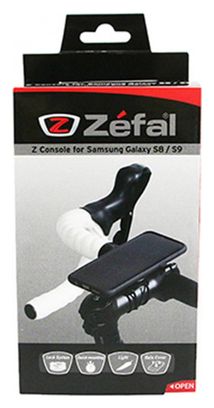Support telephone-smartphone Zefal z console lite avec protection pour samsung galaxy s9+ etanche avec support rotatif