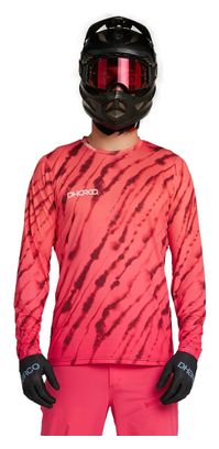 Dharco Race Val Di Sole Long Sleeve Jersey Pink/Orange