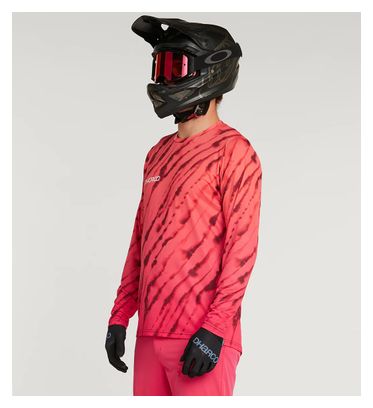 Dharco Race Val Di Sole Long Sleeve Jersey Pink/Orange