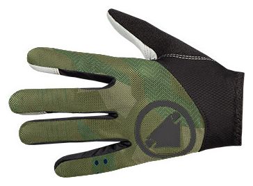 Lange Handschuhe Endura Hummvee Lite Icon Olive Tonale Grün