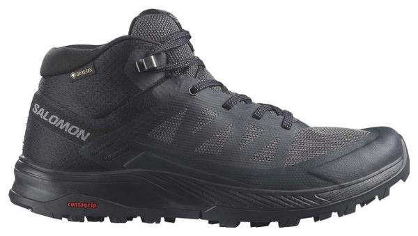 Salomon Outrise Mid GTX Wanderschuhe Schwarz Damen