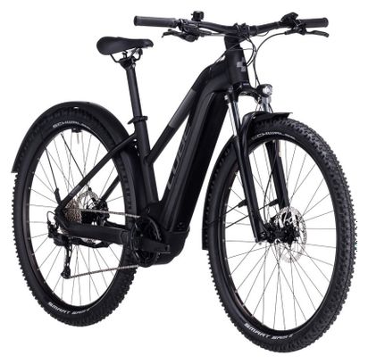 Cube Reaction Hybrid Performance 625 Allroad Trapeze Electric Hardtail MTB Shimano Alivio 9S 625 Wh 29'' Black 2023