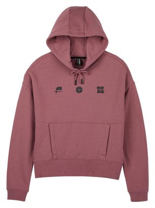 Fox Sensory Women's Hoodie bordeauxrood