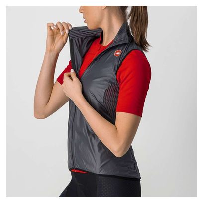 Castelli Aria Women's Sleeveless Windbreaker Jacket Grey