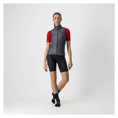 Castelli Aria Women's Sleeveless Windbreaker Jacket Grey