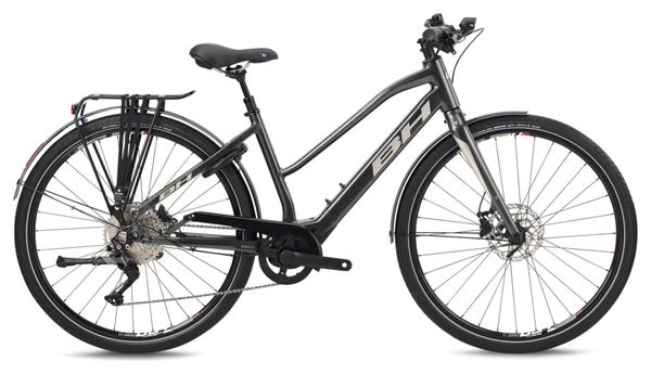 City Bike BH Core Jet Shimano Deore 10V 540 Wh 700 mm Grigio scuro