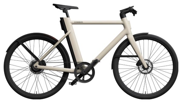 Produit Reconditionné - Vélo de Ville Electrique Cowboy 4 Courroie Mono Vitesse 27.5'' Sable Beige