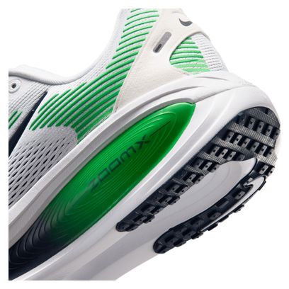 Nike Vomero 18 Running Shoes for Men in White/Green/Blue