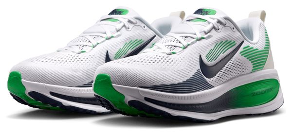 Nike Vomero 18 Running Shoes for Men in White/Green/Blue