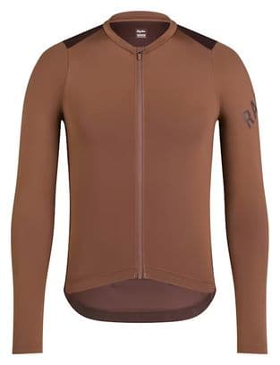 Maillot Manches Longues Rapha Pro Team Lightweight Marron