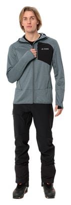 Vaude Monviso II Grijs Fleec met capuchon