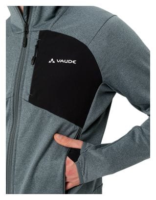 Vaude Monviso II Grijs Fleec met capuchon