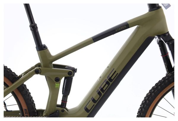 Produit reconditionné · Cube Stereo Hybrid Race Carbone / Vélo VTT électrique / Cube | Très bon état