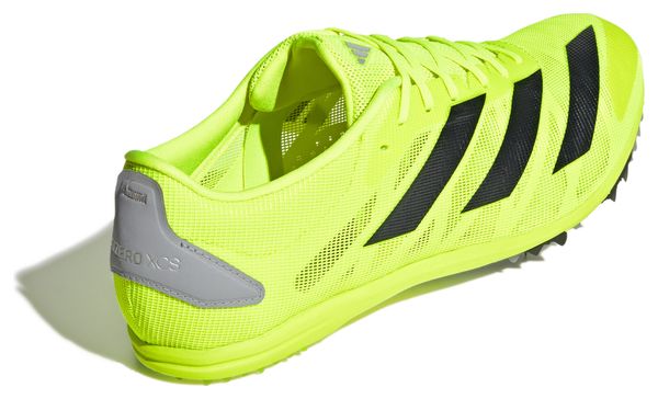 Chaussures d'Athlétisme adidas Adizero XCS Jaune/Noir Unisexe