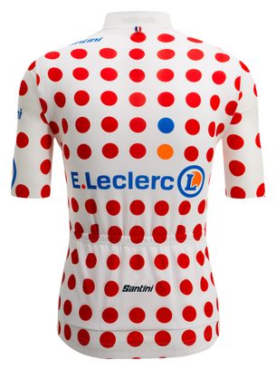 Santini Beste Klimmers Trui Tour de France Wit/Rood