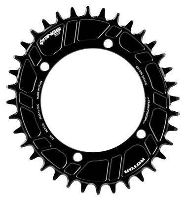 Oval Rotor Q Rings MTB BCD 100x4 11/12 Speed Negro Plato
