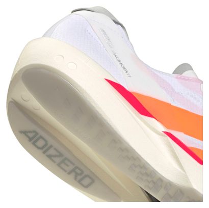 Chaussures Running adidas Adizero Takumi Sen 11 Blanc/Orange Homme