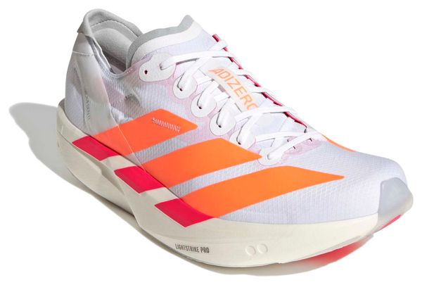 adidas Adizero Takumi Sen 11 Men's Running Shoes in White/Orange
