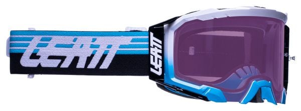 Masque Leatt Velocity 5.5 Iriz Aqua - Ecran violet 78%