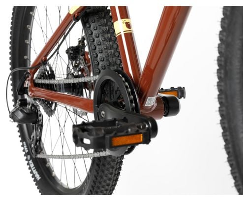 Scamp kindermountainbike HighFox microSHIFT Mezzo 8V 24'' Bruin Geel