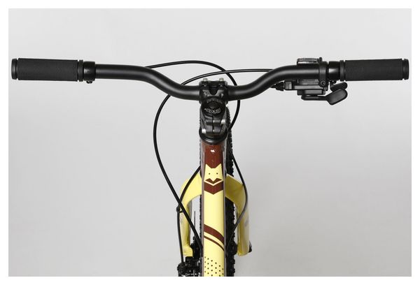 Scamp kindermountainbike HighFox microSHIFT Mezzo 8V 24'' Bruin Geel