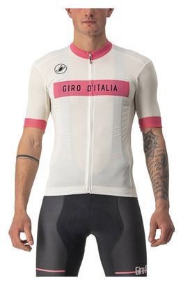 Castelli Fuori Giro Korte Mouw Jersey Wit