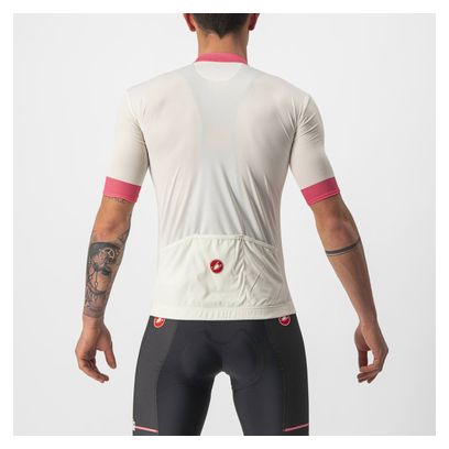 Castelli Fuori Giro Korte Mouw Jersey Wit