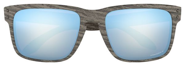Oakley Sunglasses Holbrook Woodgrain Collection / Prizm Deep Water Polarized / Brown / Ref: OO9102-J955