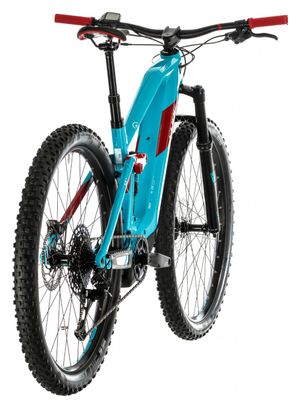 Cube Full Suspension Electric Stereo Hybrid 140 HPC Race 500 Sram NX SX Eagle 12s 29 Blue Red 2020 Alltricks