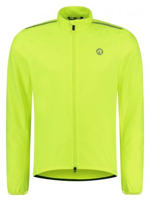 Veste Velo Pluie Vent Rogelli Distance Homme Jaune