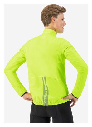 Veste Velo Pluie Vent Rogelli Distance Homme Jaune