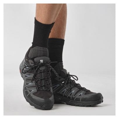 Zapatillas de senderismo Salomon X Ultra Pioneer GTX Negro Azul Hombre