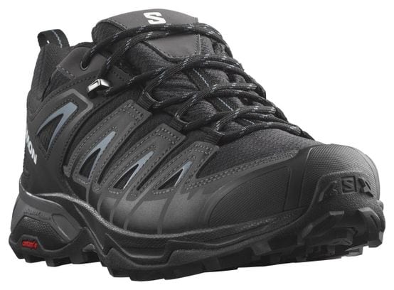 Salomon X Ultra Pioneer GTX Hiking Shoes Black Blue Men's