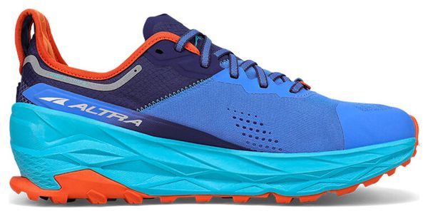 Altra Olympus 5 Blue Orange Trail Running Shoes