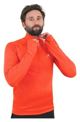 Maillot manches longues Raidlight Wintertrail Orange Homme