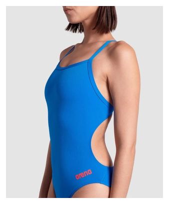 Maillot de Bain Arena Team Swimsuit Challenge Solid Bleu