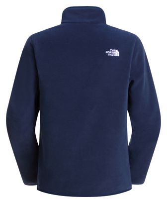 The North Face Glacier Fleecejacke mit 1/4-Reißverschluss, blau, für Damen