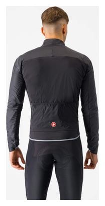 Chaqueta de invierno Castelli Fly Direct Negra/Gris