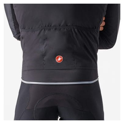 Chaqueta de invierno Castelli Fly Direct Negra/Gris