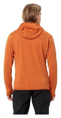 Vaude Monviso II Orange Hooded Fleece