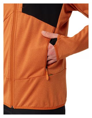 Vaude Monviso II Orange Hooded Fleece