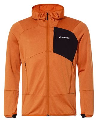 Vaude Monviso II Arancione Polare con cappuccio