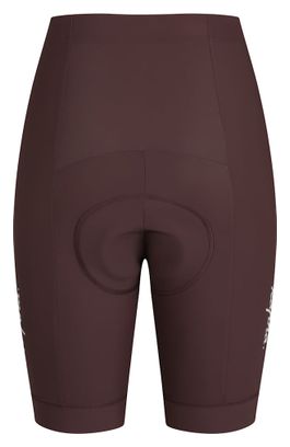 Kurze Radhose ohne Träger Rapha Core, braun, für Damen